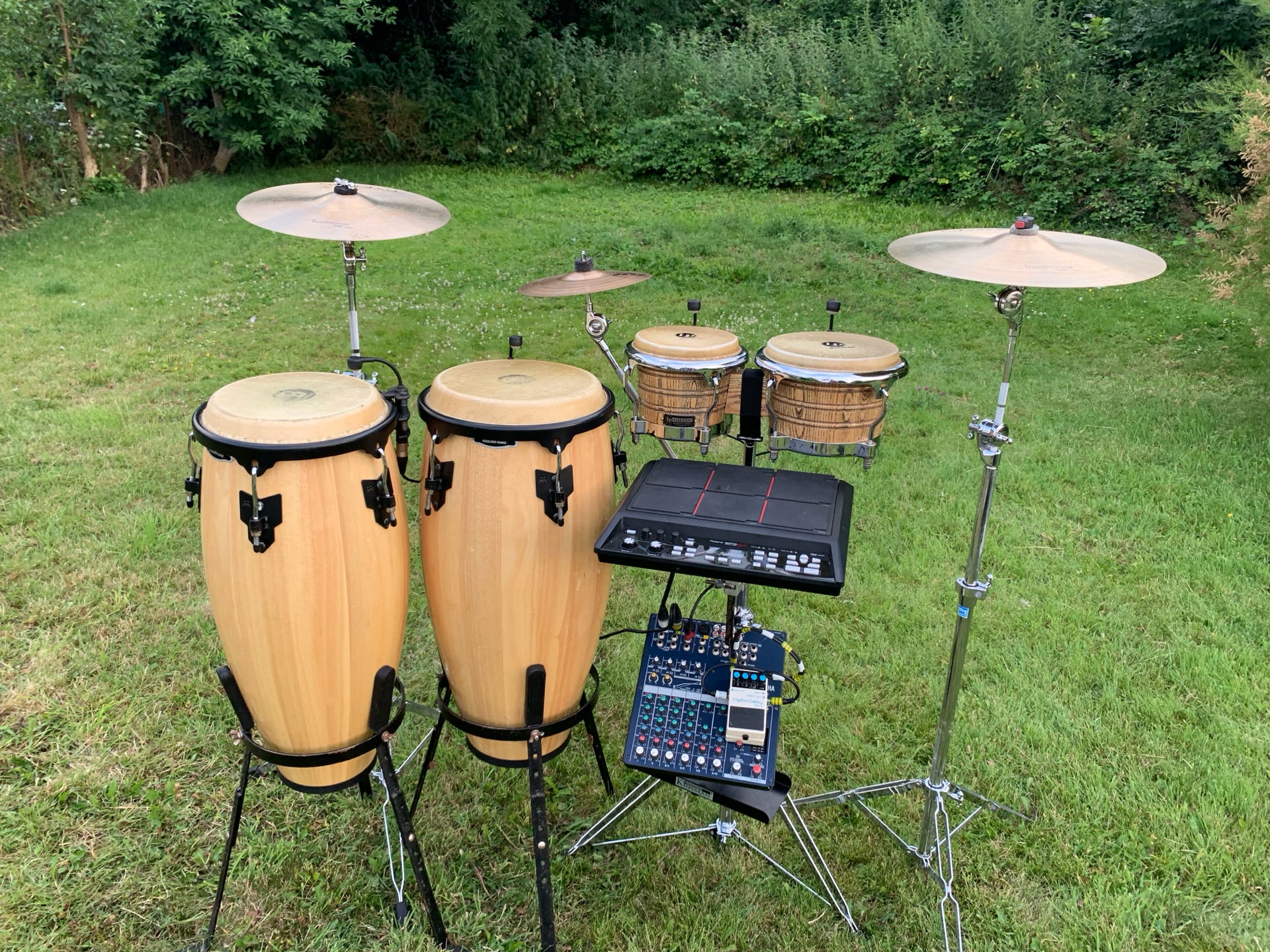 DAVID-H PERCUSSION SET UP