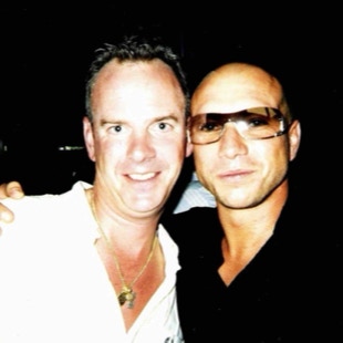 David-H & 'Fat Boy Slim' performing together at 'Tonnic' in Space Terrace, Ibiza.